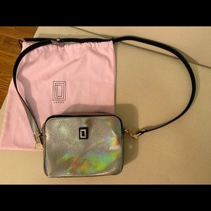 Luana Italy Metallic Golden Shoulder Bag Brand new